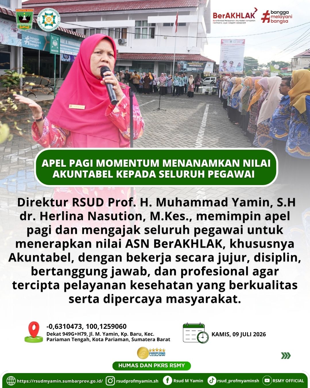 APEL PAGI