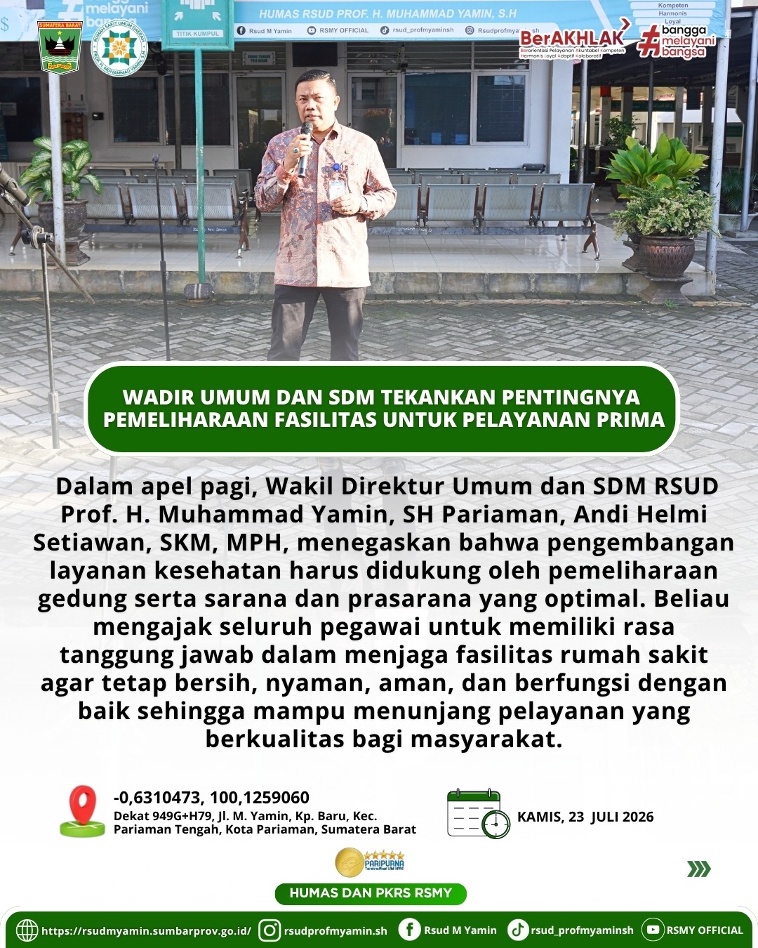 APEL PAGI