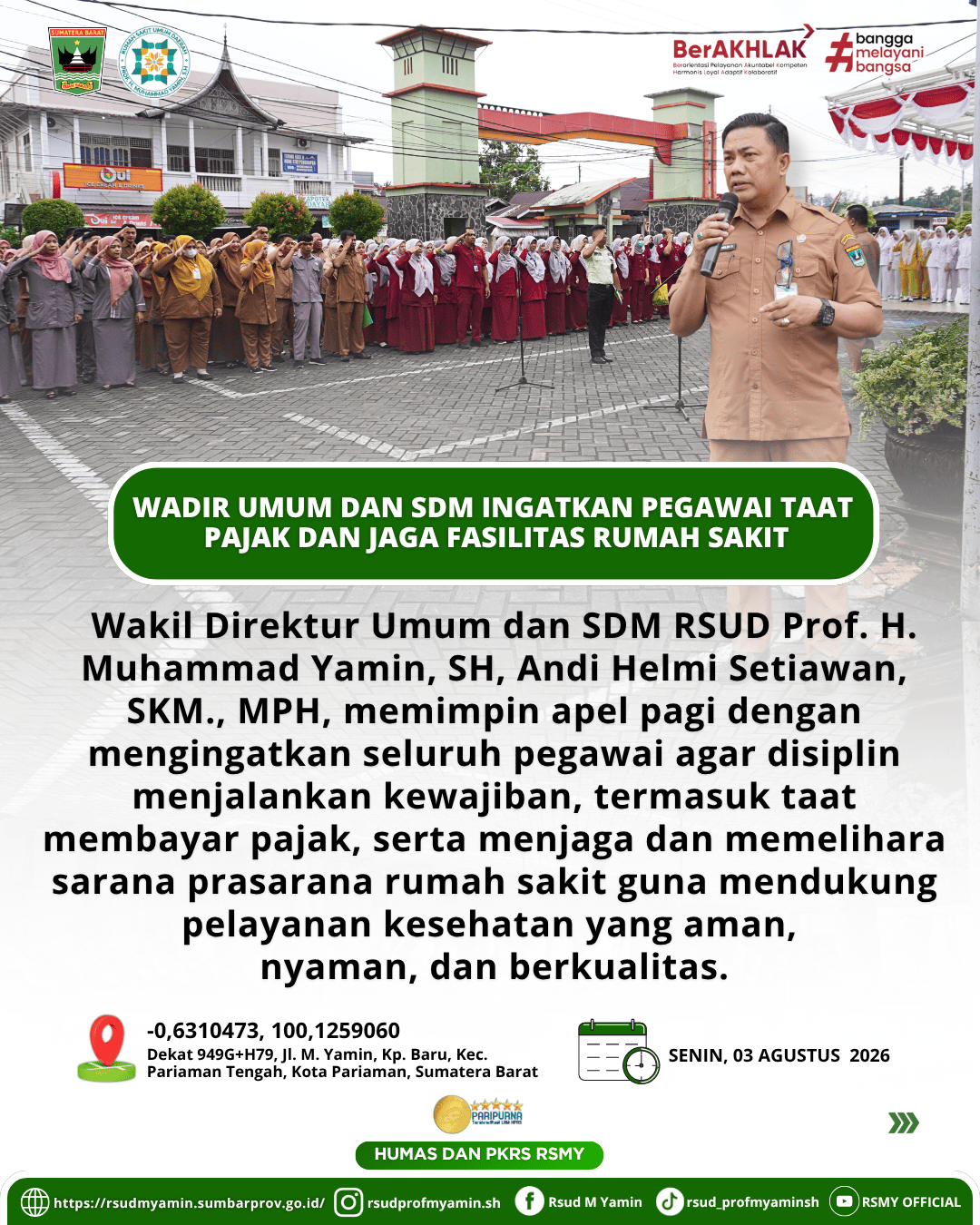 APEL PAGI