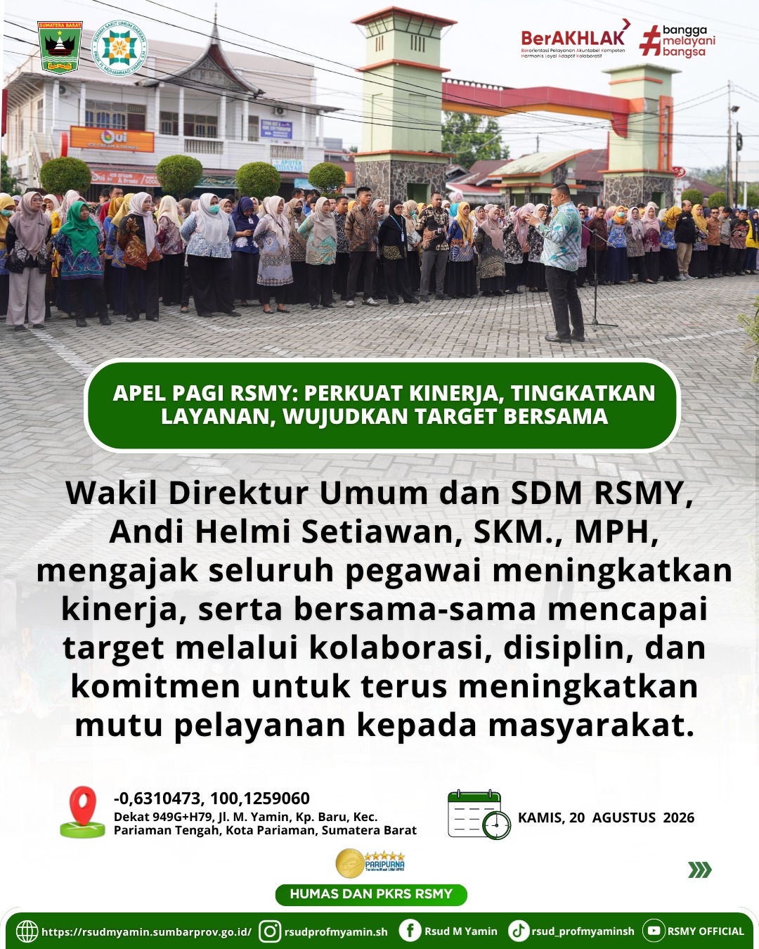 APEL PAGI