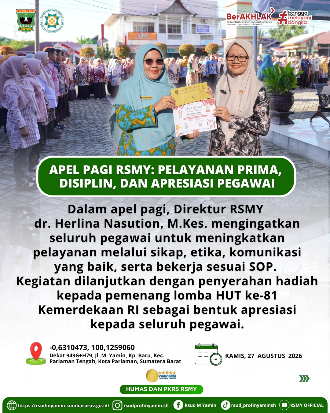APEL PAGI