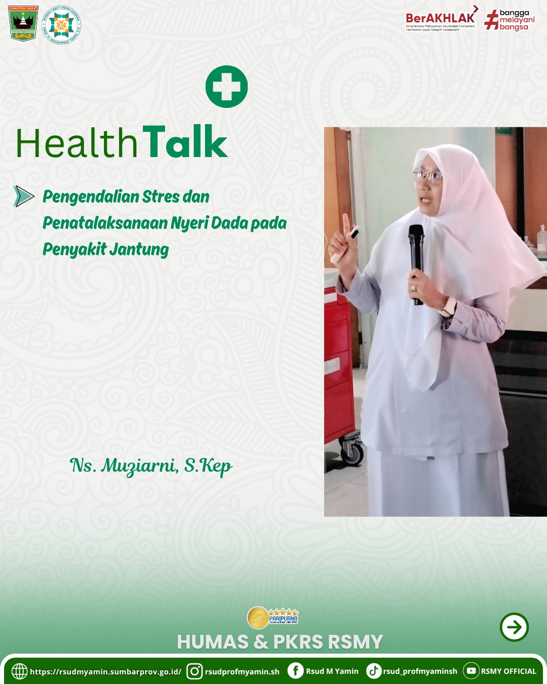 Penyuluhan kesehatan dengan tema :