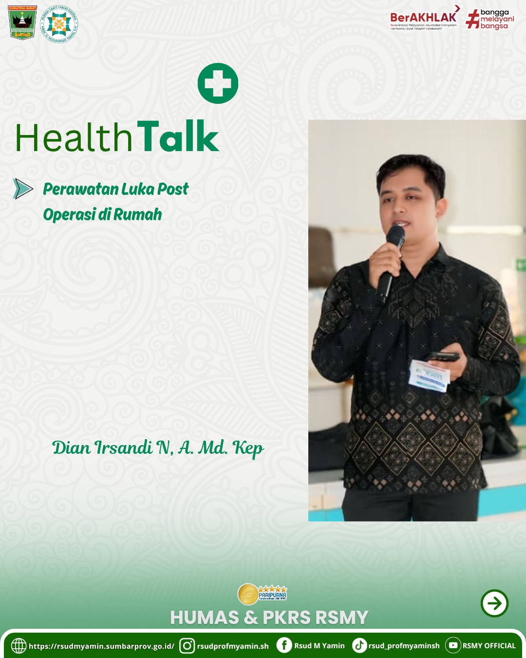 Penyuluhan kesehatan dengan tema :
